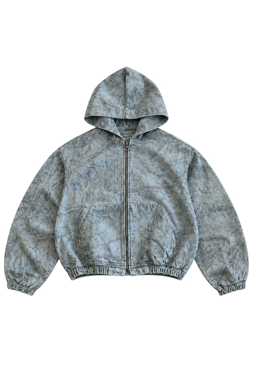 Real Tree Erkek Zip Hoodie Ceket